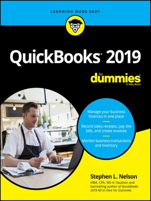 cover image of QuickBooks 2019 For Dummies